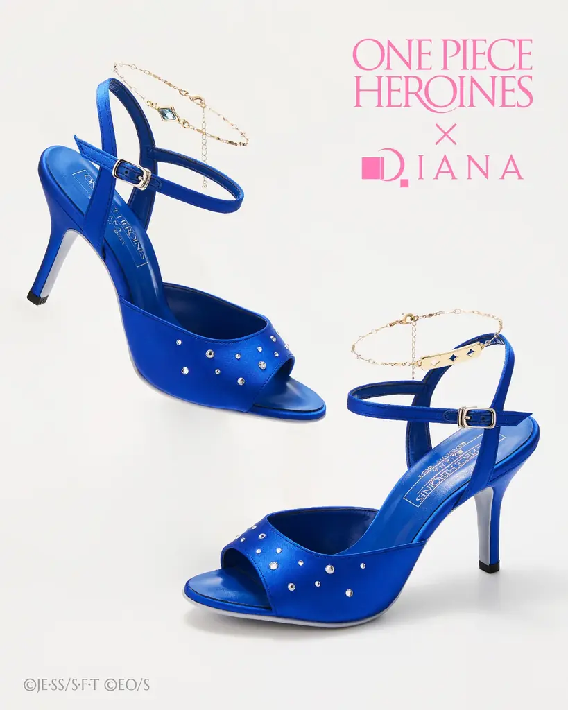 【ダイアナ】ONE PIECE HEROINES × DIANA 　初のコラボレーション！劇中に登場する「戦える靴」を完全再現したサンダルを発売 画像 2
