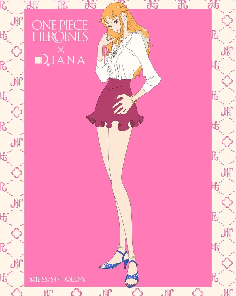 【ダイアナ】ONE PIECE HEROINES × DIANA 　初のコラボレーション！劇中に登場する「戦える靴」を完全再現したサンダルを発売 画像 3