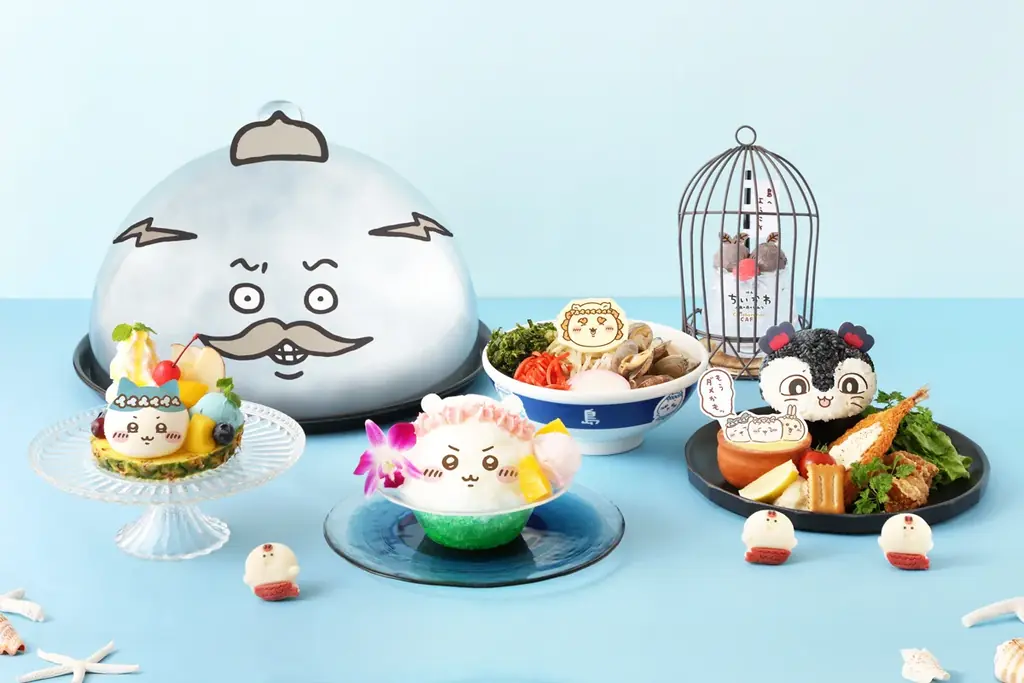 映画ちいかわ 人魚の島のひみつ」のコラボレーションカフェTHE GUEST CAFE 名古屋PARCO店西館8F移転オープンの第1弾企画として開催決定！9/4（金）スタート！ 画像 2