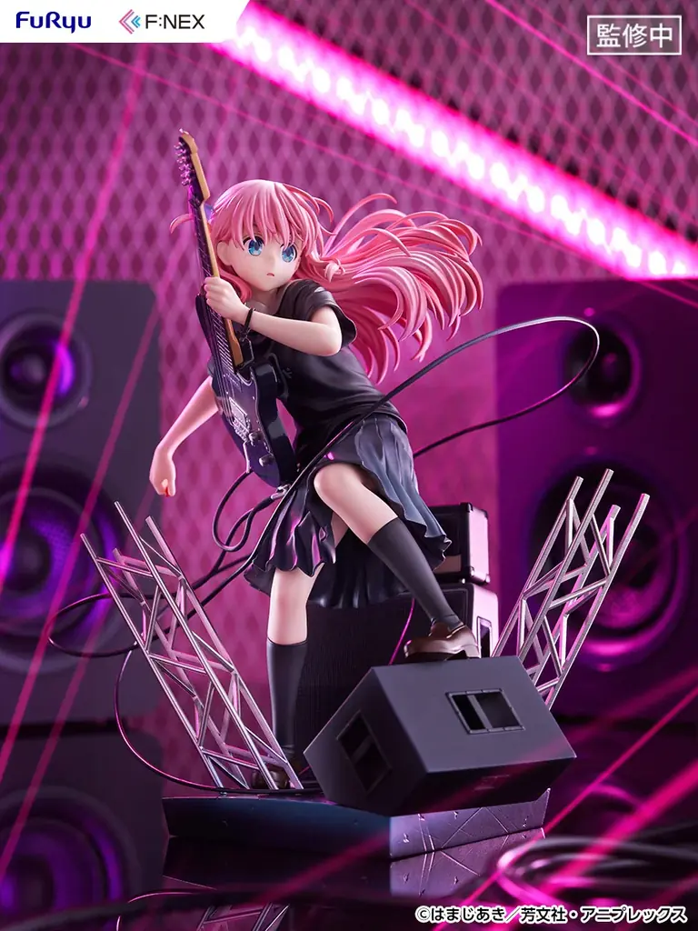 アニメ「ぼっち・ざ・ろっく！」の後藤ひとりがライブバージョンでフィギュア化！フリューの高品質ホビーブランド『F:NEX』より『後藤ひとり Live ver. 1/7スケールフィギュア』 画像 2
