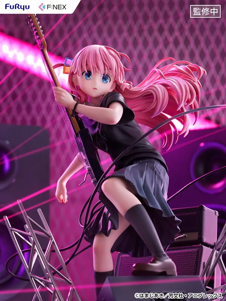 アニメ「ぼっち・ざ・ろっく！」の後藤ひとりがライブバージョンでフィギュア化！フリューの高品質ホビーブランド『F:NEX』より『後藤ひとり Live ver. 1/7スケールフィギュア』 画像 4