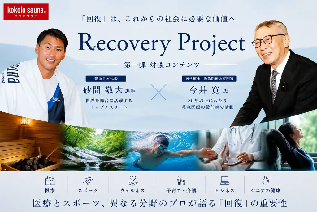 【kokolo sauna®】「回復」を、もっと社会のスタンダードへ。kokolo sauna、「Recovery Project」を始動 画像 4