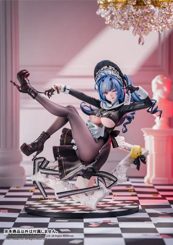 『アズールレーン』より、「マルコ・ポーロ」がメイド姿でフィギュアとなって登場。あみあみにて予約受付中。 画像 1