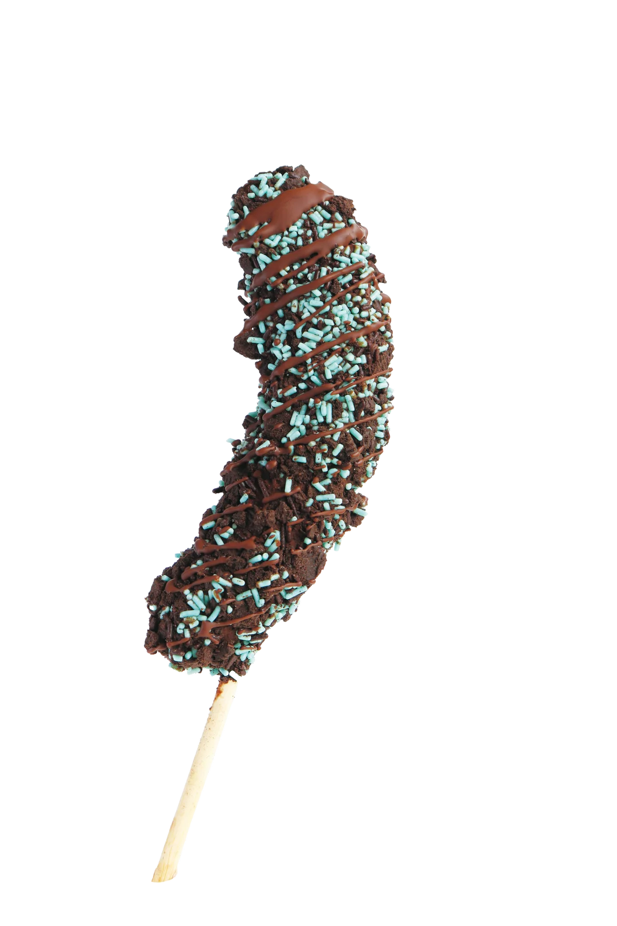 まるで新感覚スイーツ！たっぷりチョコ×贅沢トッピングで楽しむ「プレミアムフローズンチョコバナナ」を夏季限定で販売 画像 5