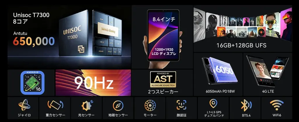 Amazon Prime Day 2026開催！ALLDOCUBEタブレット7機種が最大27.7％OFFの期間限定セール 画像 2