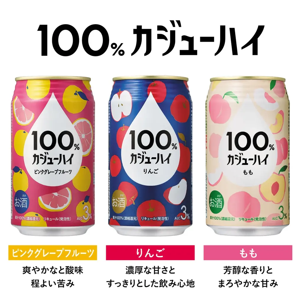 【プレミアムな限定品】”100%カジューハイぶどう”が7月21日に新発売！ 画像 3