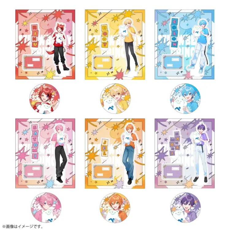 すとぷり結成10周年記念！ファミリーマート限定コラボを開催！ファミペイゲーム・限定グッズ＆くじ・ファミマプリント・ファミマTVなど7月7日(火)より順次展開 画像 9
