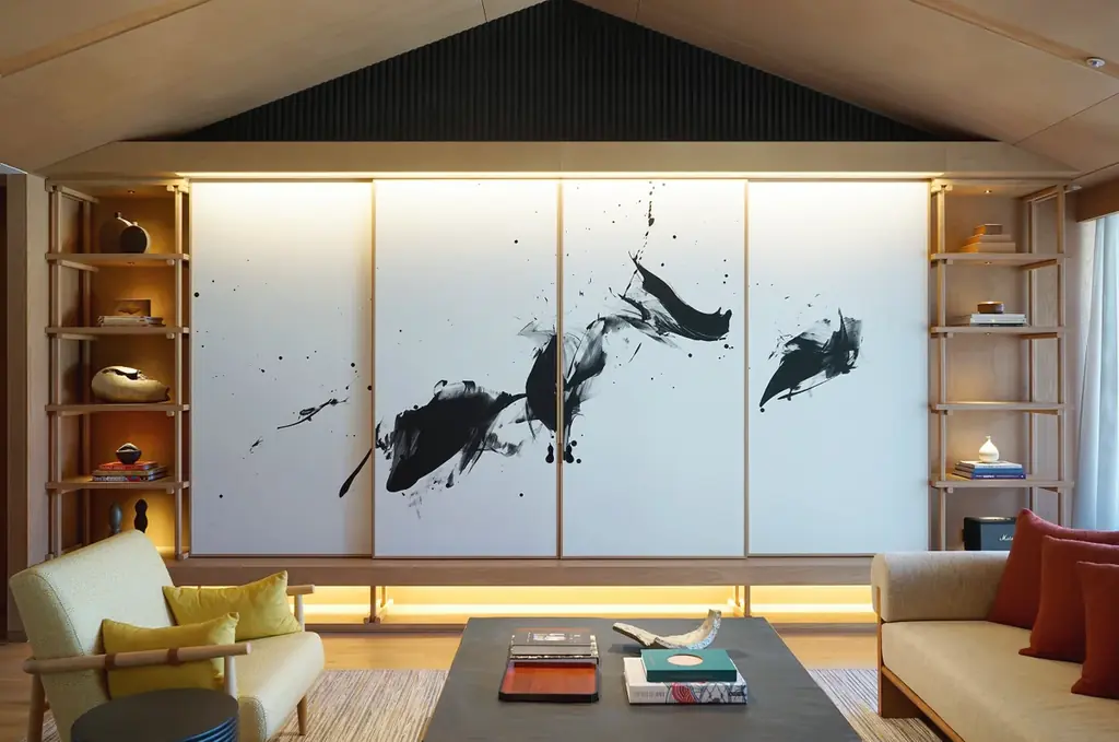 【パシフィコ横浜 開業35周年記念】大型墨象グラフィックアートのお披露目セレモニーを開催 画像 4
