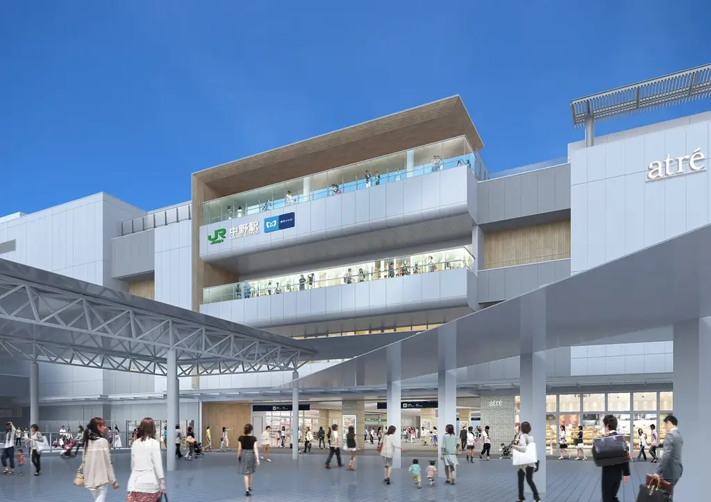 中野駅に「アトレ中野」12/9開業　改札直結の70店