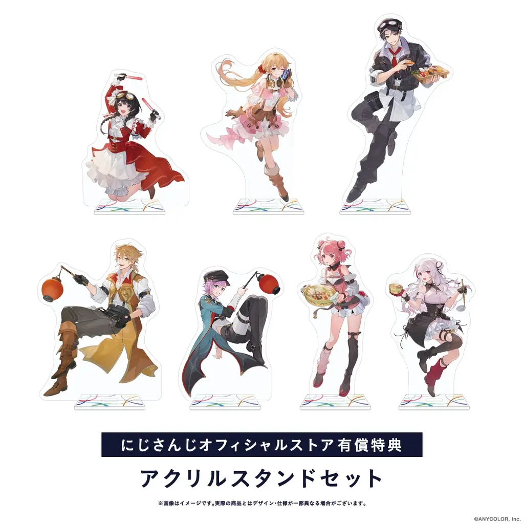 「にじさんじ WORLD TOUR 2025 Singin’ in the Rainbow！東京公演」Blu-rayの商品詳細情報/法人別特典を公開！ 画像 4