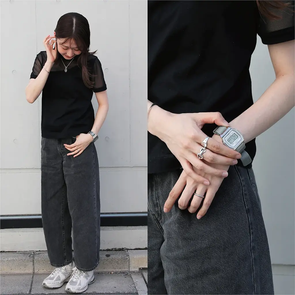 即完売した【CASIO CLASSIC PREMIUM SERIES】が待望の再入荷。夏の装いに映える、ユニセックスなシルバーウォッチ 画像 10