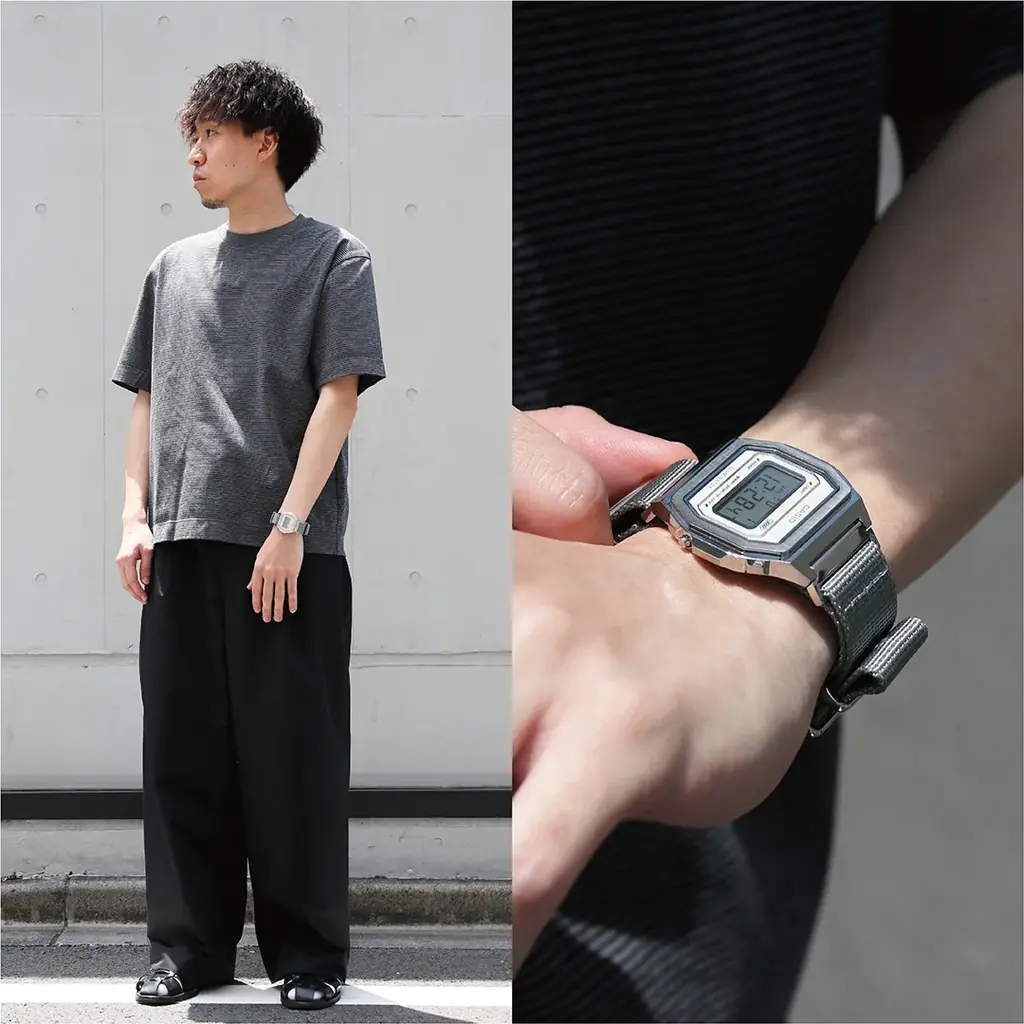 即完売した【CASIO CLASSIC PREMIUM SERIES】が待望の再入荷。夏の装いに映える、ユニセックスなシルバーウォッチ 画像 11