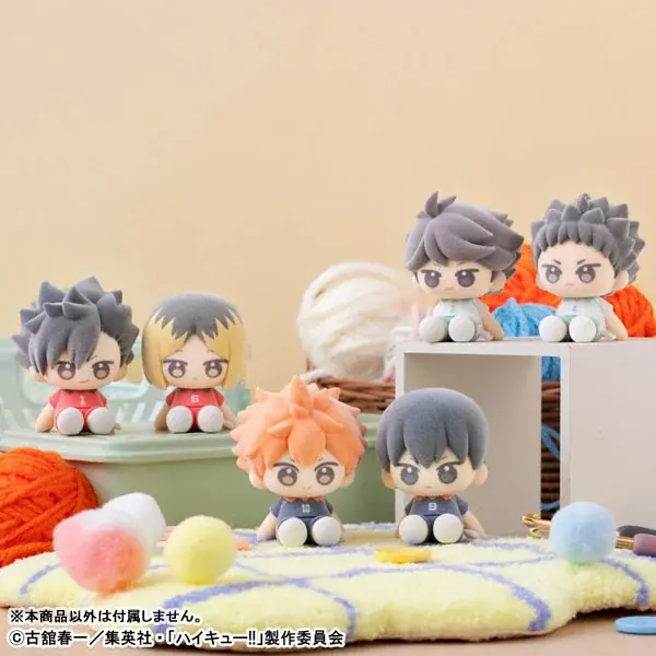 12月下旬発売予定：ぬいっぽ ハイキュー!! 6個BOX
