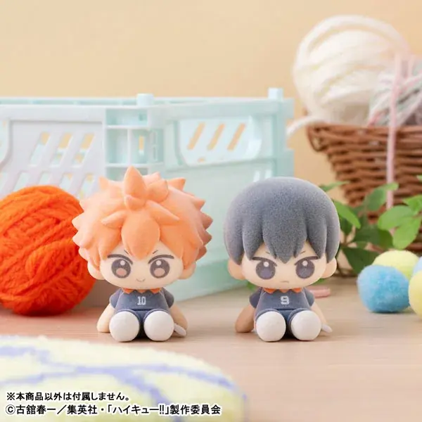 アニメ『ハイキュー！！』より、ぬいぐるみっぽいビジュアルのふわふわフロッキーフィギュアが登場。あみあみにて予約受付中。 画像 10