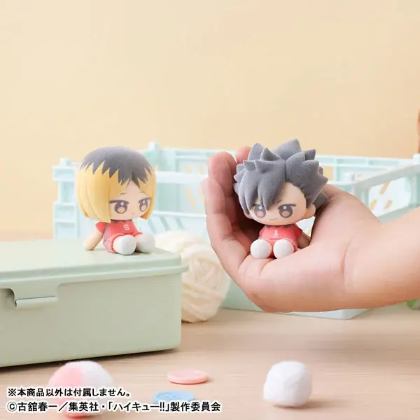 アニメ『ハイキュー！！』より、ぬいぐるみっぽいビジュアルのふわふわフロッキーフィギュアが登場。あみあみにて予約受付中。 画像 11