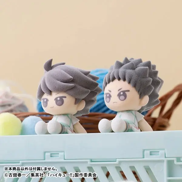 アニメ『ハイキュー！！』より、ぬいぐるみっぽいビジュアルのふわふわフロッキーフィギュアが登場。あみあみにて予約受付中。 画像 12