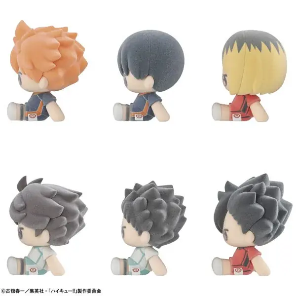 アニメ『ハイキュー！！』より、ぬいぐるみっぽいビジュアルのふわふわフロッキーフィギュアが登場。あみあみにて予約受付中。 画像 3