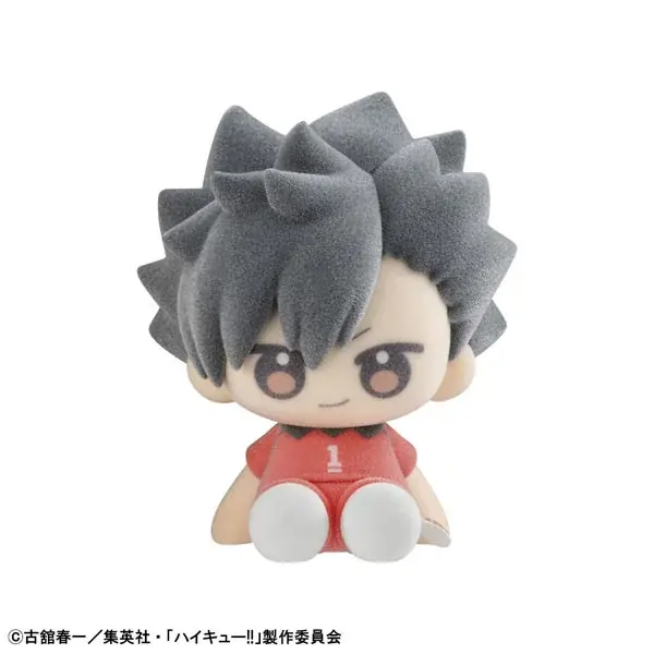 アニメ『ハイキュー！！』より、ぬいぐるみっぽいビジュアルのふわふわフロッキーフィギュアが登場。あみあみにて予約受付中。 画像 9