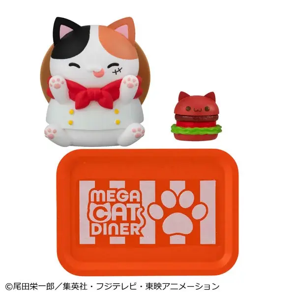 『ワンピース』より、ニャンピースニャーン！各キャラクターたちがDINERの店員になってラインナップ。あみあみにて予約受付中。 画像 3