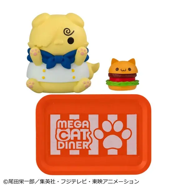 『ワンピース』より、ニャンピースニャーン！各キャラクターたちがDINERの店員になってラインナップ。あみあみにて予約受付中。 画像 5
