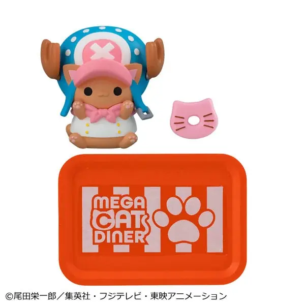 『ワンピース』より、ニャンピースニャーン！各キャラクターたちがDINERの店員になってラインナップ。あみあみにて予約受付中。 画像 7