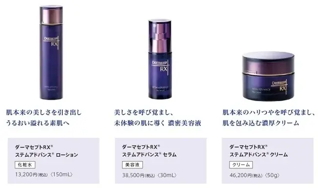 ロート製薬×ユーヤンサン　スキンケアで初のコラボレーション医療機関専売ブランド「ダーマセプトRXⓇ ステムアドバンスⓇ」より新商品を発売 画像 4
