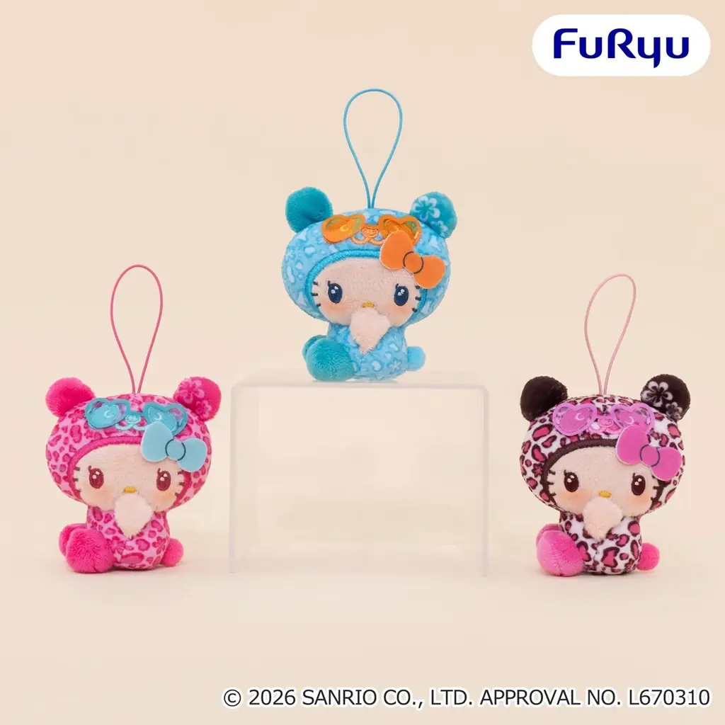 「サンリオキャラクターズ」がこんがり日焼けで“ギャルかわ”全開♡夏仕様ぬいぐるみ＆マスコットが7月上旬よりフリュープライズに登場！ 画像 3