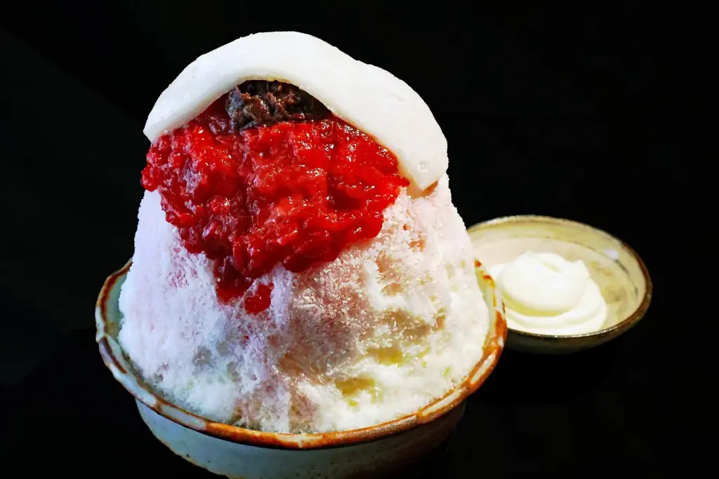 【佐賀のブランドいちご「いちごさん」と東京都内の人気かき氷店がコラボ】「サカノウエカフェ」「廚 くろぎ」「くろぎ甘味研究所」が“かき氷の日”の7月25日より順次「いちごさんかき氷」を提供します！ 画像 12