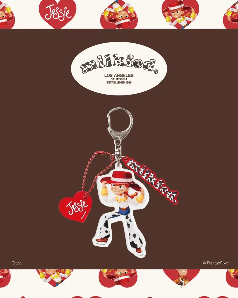 MILKFED.（ミルクフェド）から「トイ・ストーリー」シリーズの人気キャラクター「ジェシー」をモチーフとした新作コレクションが登場。 画像 5