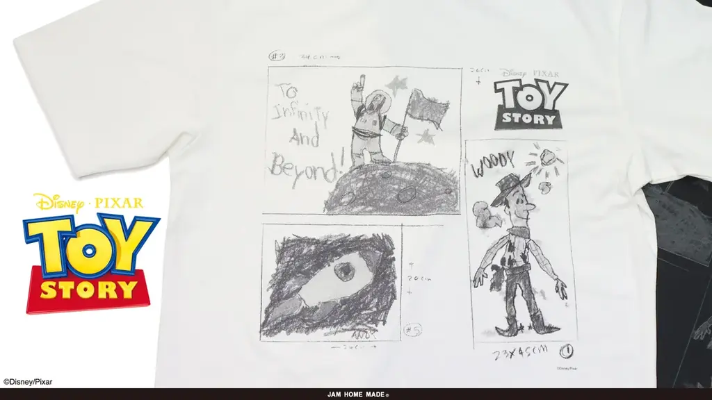 7/10予約開始｜アンディ描いたTOY STORY Tシャツ
