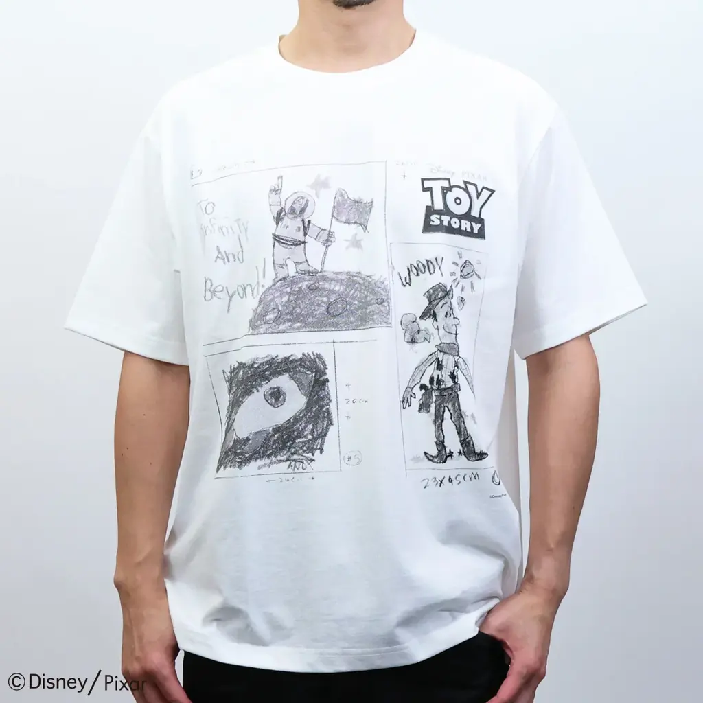 JAM HOME MADEより30周年を迎える「トイ・ストーリー」シリーズモチーフの新作が登場！『TOY STORY』アンディのイラストTee。2026年7月10日（金）より販売開始 画像 7