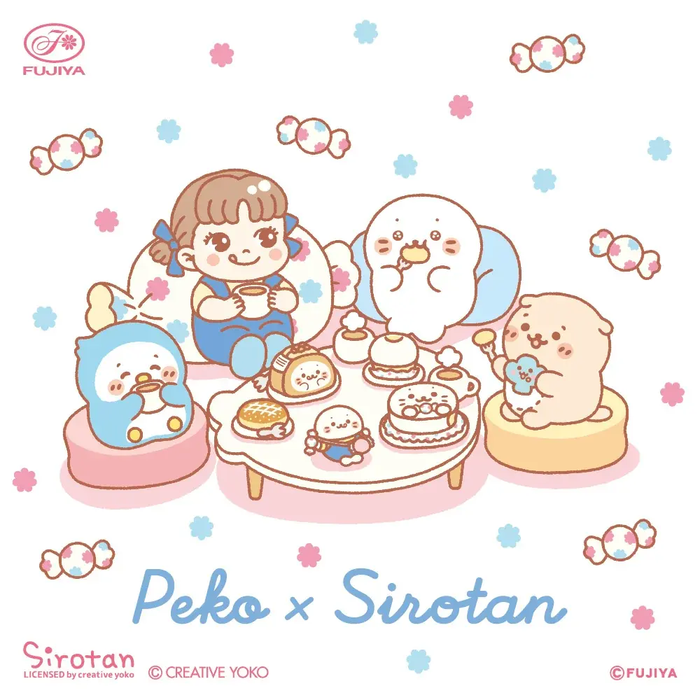 7/24開幕 東京駅でペコちゃん×しろたん限定POP UP