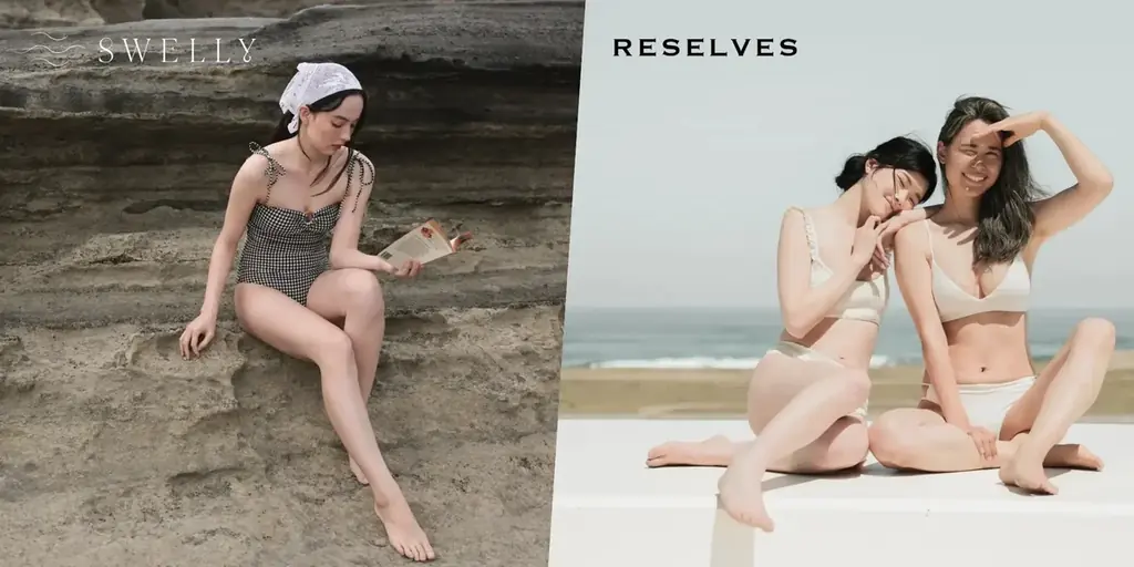 7/15開幕 阪急うめだでSWELLY・RESELVES水着展