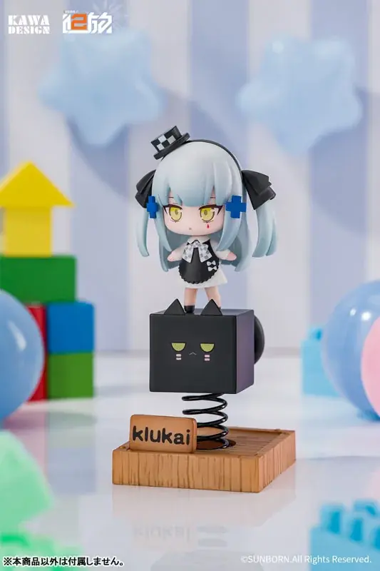 『ドールズフロントライン2：エクシリウム』より、「くろねこクルカイ バネフィギュア」が登場。あみあみにて予約受付中。 画像 3