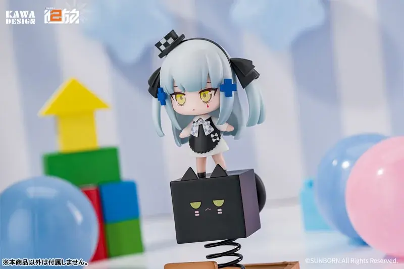 『ドールズフロントライン2：エクシリウム』より、「くろねこクルカイ バネフィギュア」が登場。あみあみにて予約受付中。 画像 8
