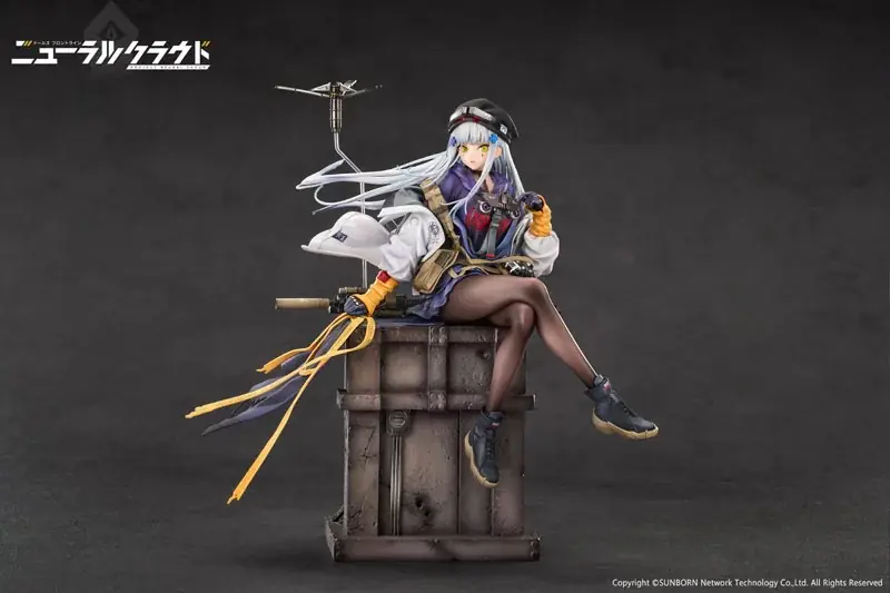 『ドールズフロントライン ニューラルクラウド』より、「クルカイ」がスケールフィギュアで登場。あみあみにて予約受付中。 画像 13