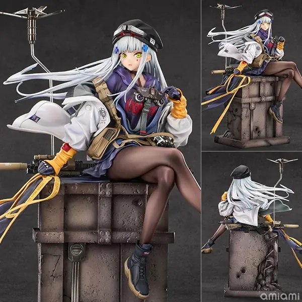 『ドールズフロントライン ニューラルクラウド』より、「クルカイ」がスケールフィギュアで登場。あみあみにて予約受付中。 画像 2