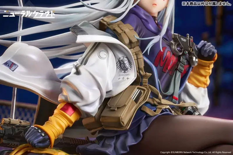 『ドールズフロントライン ニューラルクラウド』より、「クルカイ」がスケールフィギュアで登場。あみあみにて予約受付中。 画像 9