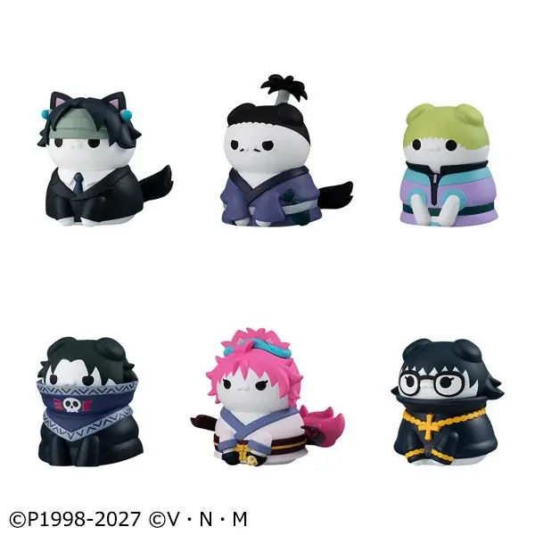 『HUNTER×HUNTER』より、好評のMEGACATシリーズに「幻影旅団」がラインナップ。あみあみにて予約受付中。 画像 3