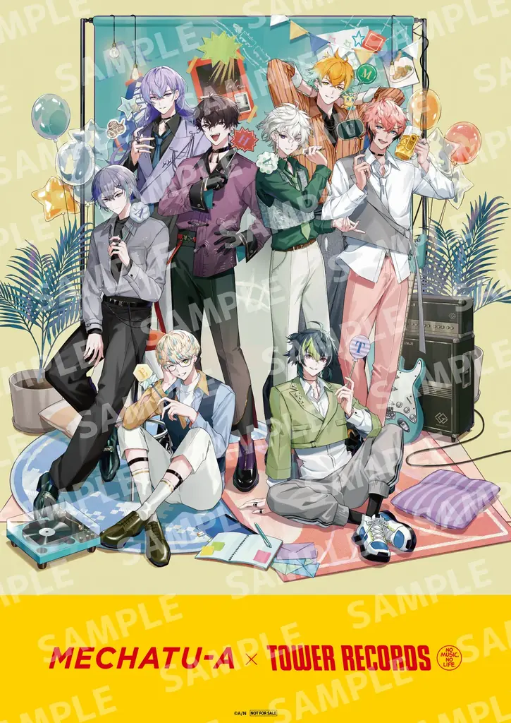 MECHATU-A 1st Mini Album「On-Deck!」の発売を記念し、CD取扱店舗にて大展開決定！CDは好評予約受付中！ 画像 2