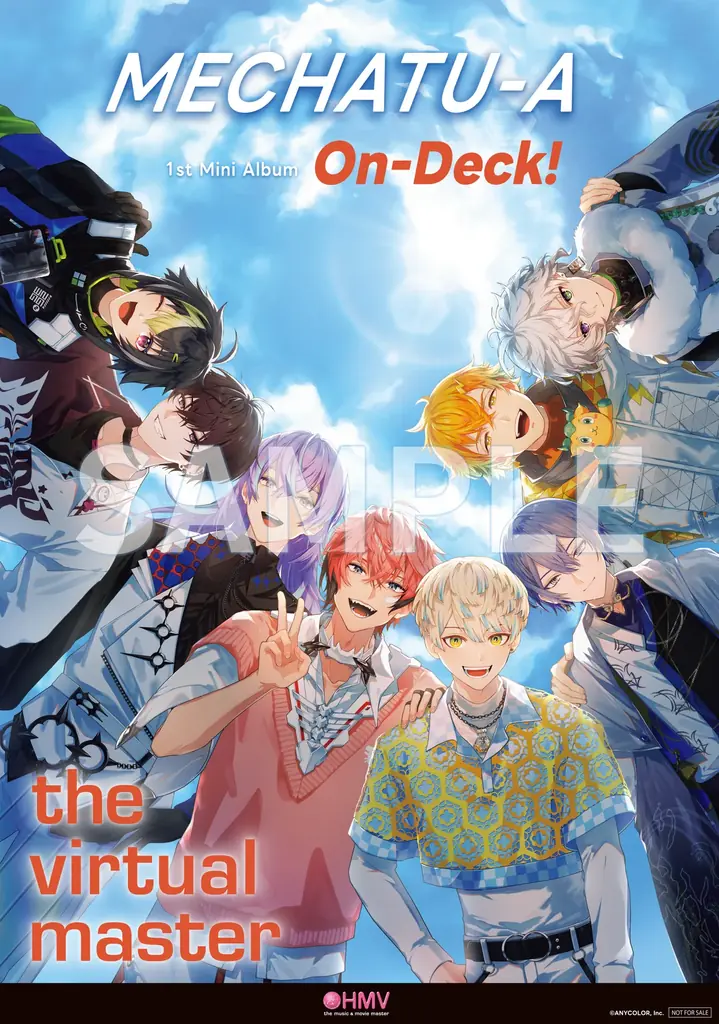 MECHATU-A 1st Mini Album「On-Deck!」の発売を記念し、CD取扱店舗にて大展開決定！CDは好評予約受付中！ 画像 3