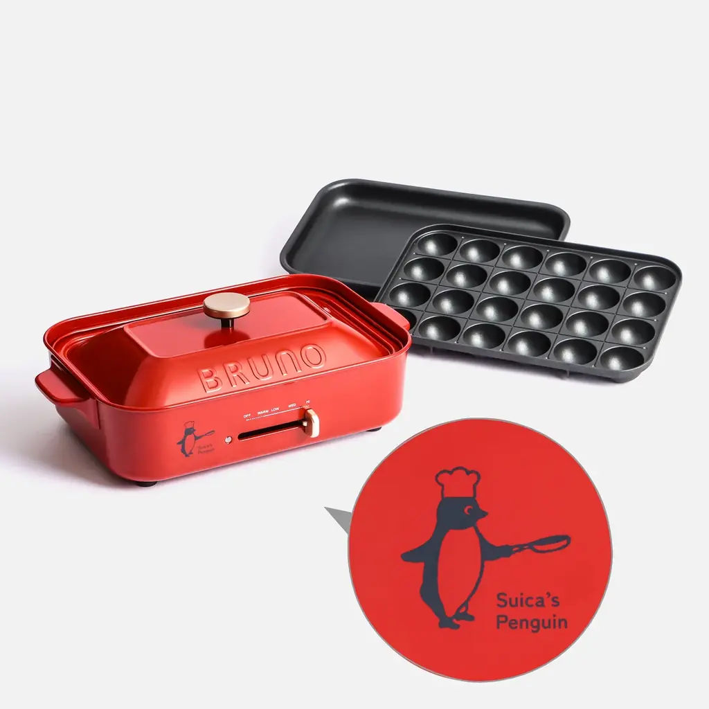 「Suicaのペンギン」×「BRUNO」第２弾を発売！「コンパクトホットプレート」含む人気キッチン家電３種が登場！ 画像 13