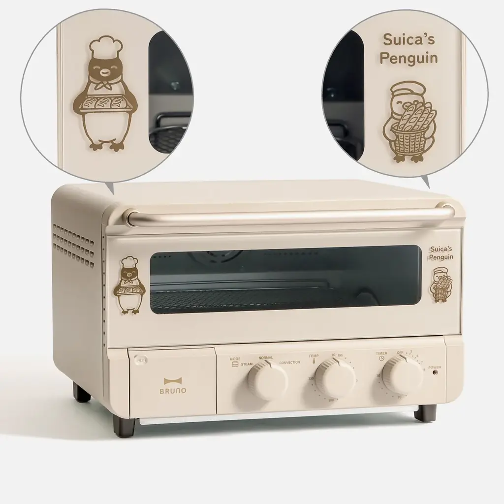 「Suicaのペンギン」×「BRUNO」第２弾を発売！「コンパクトホットプレート」含む人気キッチン家電３種が登場！ 画像 14