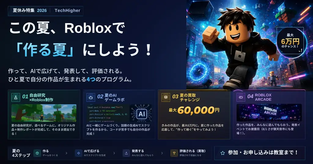 Roblox作品が最大6万円に！「夏の買取チャレンジ」開催 画像 4
