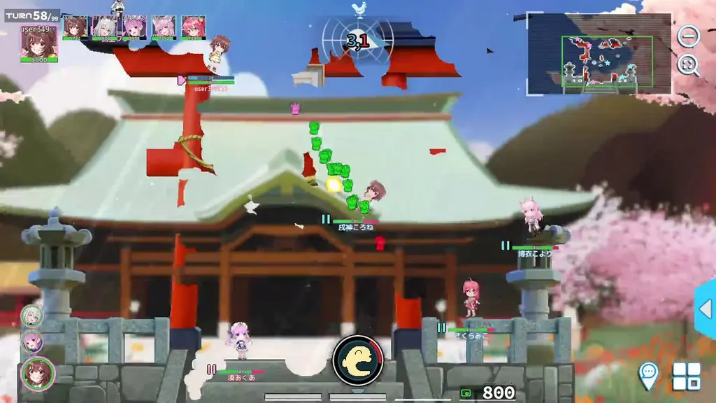 「holo Indie」より、ターン制オンライン協力型PvPストラテジーゲーム『ホロすと！』のSteamストアページを公開！Steam Playtestでのプレイテスター募集も開始。 画像 3