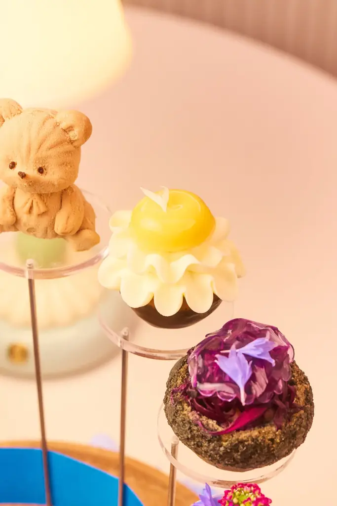 【7・8月限定】Puellaに「Celestial Blue Ribbon Afternoon Tea」が登場。星座と青いリボンが彩る、幻想的な夏のアフタヌーンティー 画像 10