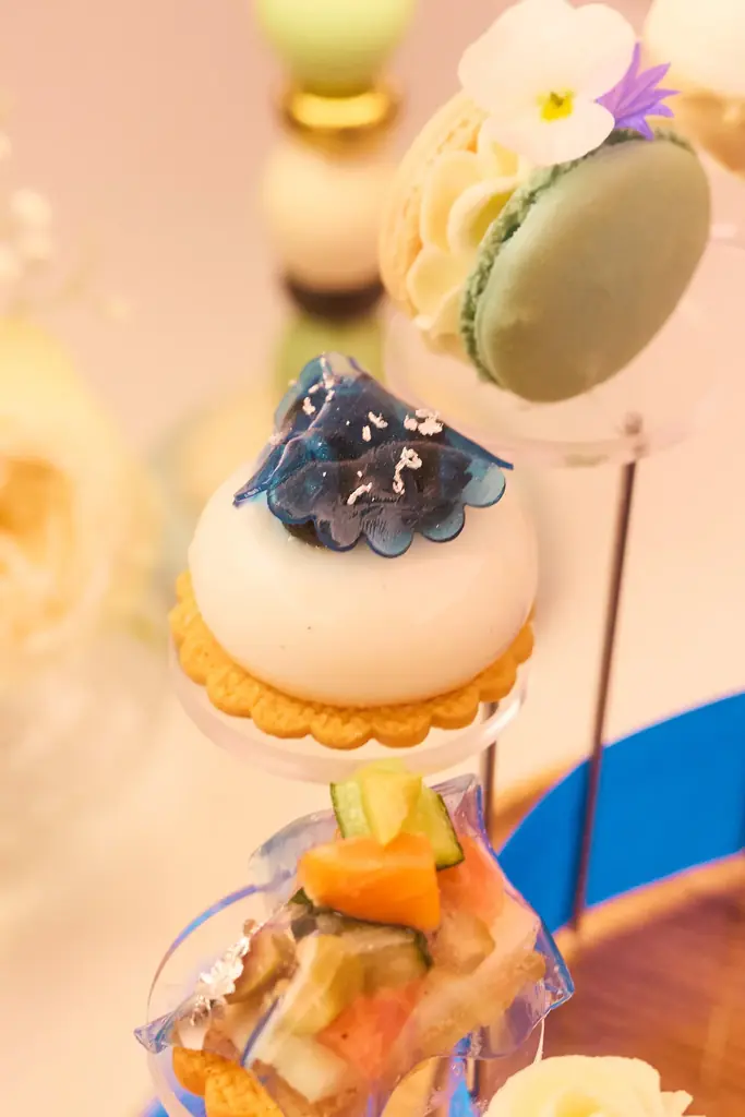 【7・8月限定】Puellaに「Celestial Blue Ribbon Afternoon Tea」が登場。星座と青いリボンが彩る、幻想的な夏のアフタヌーンティー 画像 8