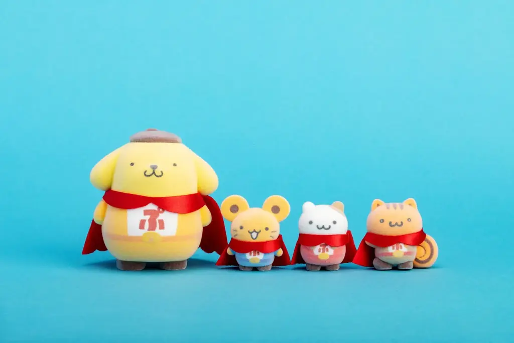 サンリオキャラクターズ「ポムポムプリン」デビュー30周年記念！　オリジナル限定デザインのポムポムヒーローマスコットが発売決定！ 画像 2
