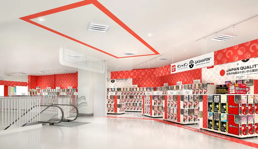 バンダイ公式の「ガシャポン®」大型専門店が登場『ガシャポンバンダイオフィシャルショップ』トレッサ横浜店　2026年7月10日(金)オープン！ 画像 2