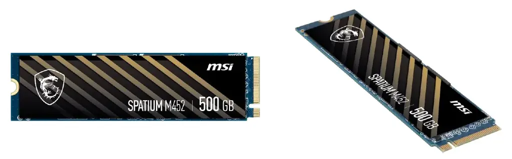 MSI、SPATIUMシリーズのPCIe Gen4対応 M.2 SSD「SPATIUM M452 PCIe 4.0 NVMe M.2 500GB」を発売 画像 2